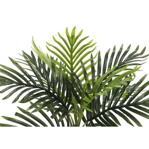 Black Green 20-Inch Palm Indoor Table Potted Real Touch Artificial Plant, image 5